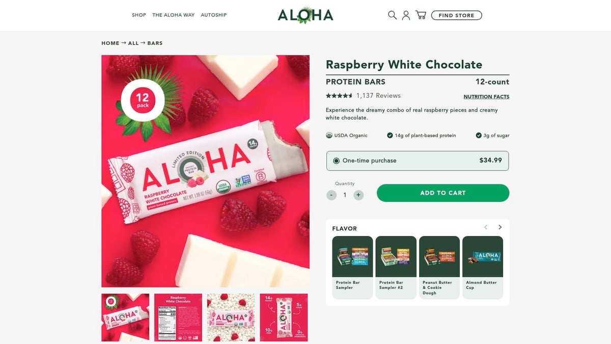 Top 8 Low Calorie Protein Bars to Try in 2026 - Raspberry White Chocolate Protein Bar