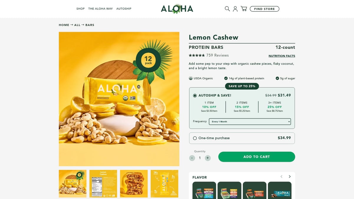 Top 8 Low Calorie Protein Bars to Try in 2026 - Lemon Cashew Protein Bar