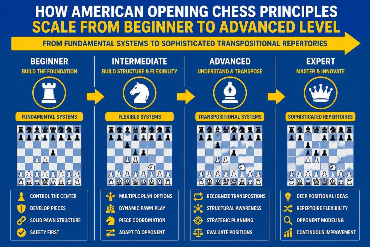 Opening choice by level