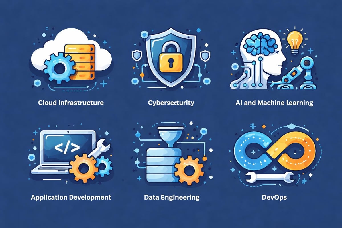 Technology specialization areas