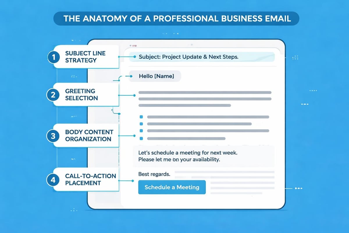 Email composition structure