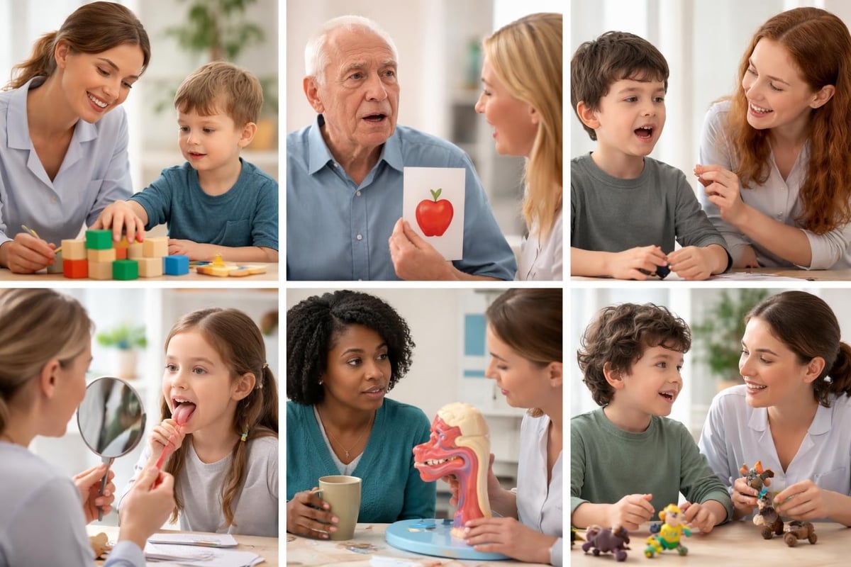 Common speech therapy needs