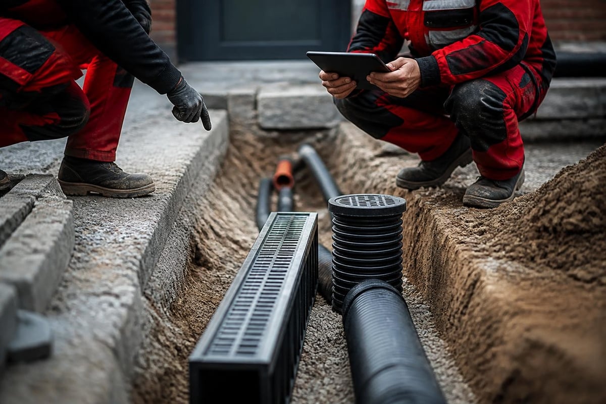 Drainage system integration