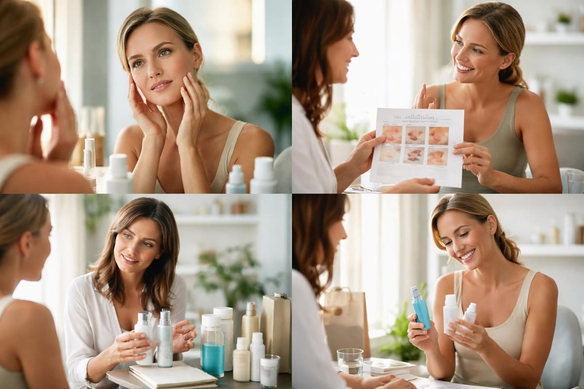 Skincare consultation process