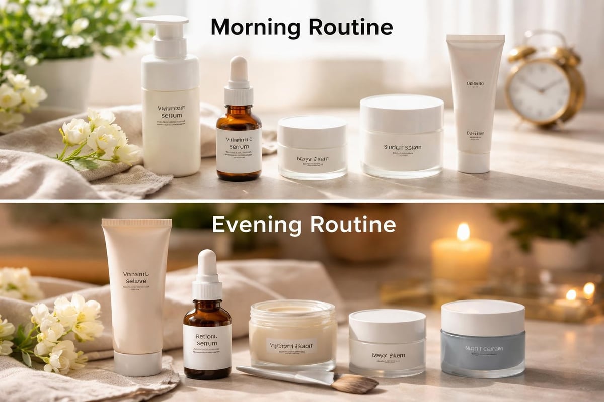 Daily skincare ritual
