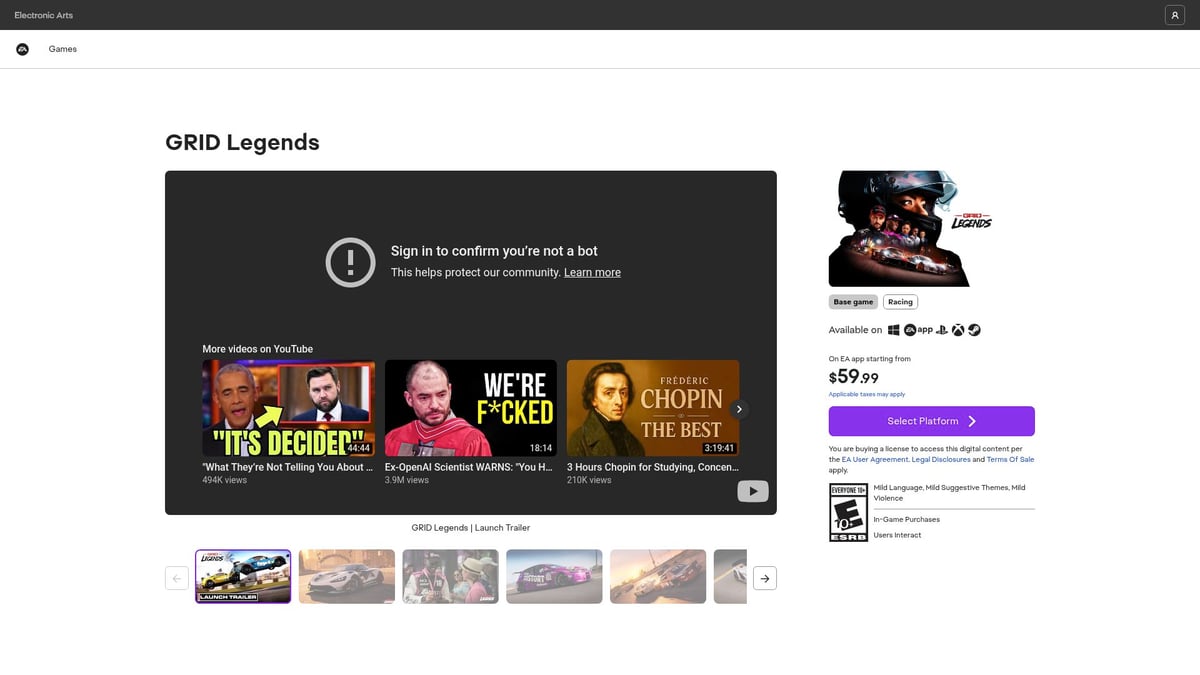 7 Essential Xbox One Driving Simulator Games to Play in 2025 - GRID Legends