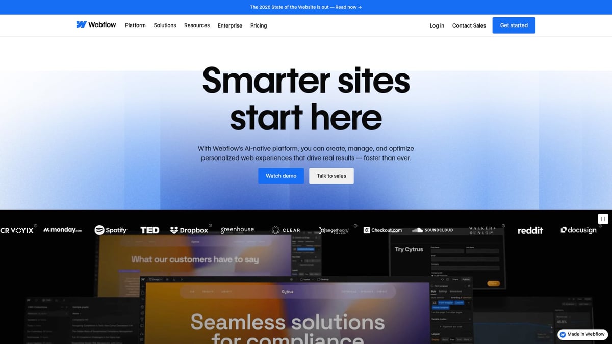 12 Inspiring SaaS Site Designs to Watch in 2025 - Webflow