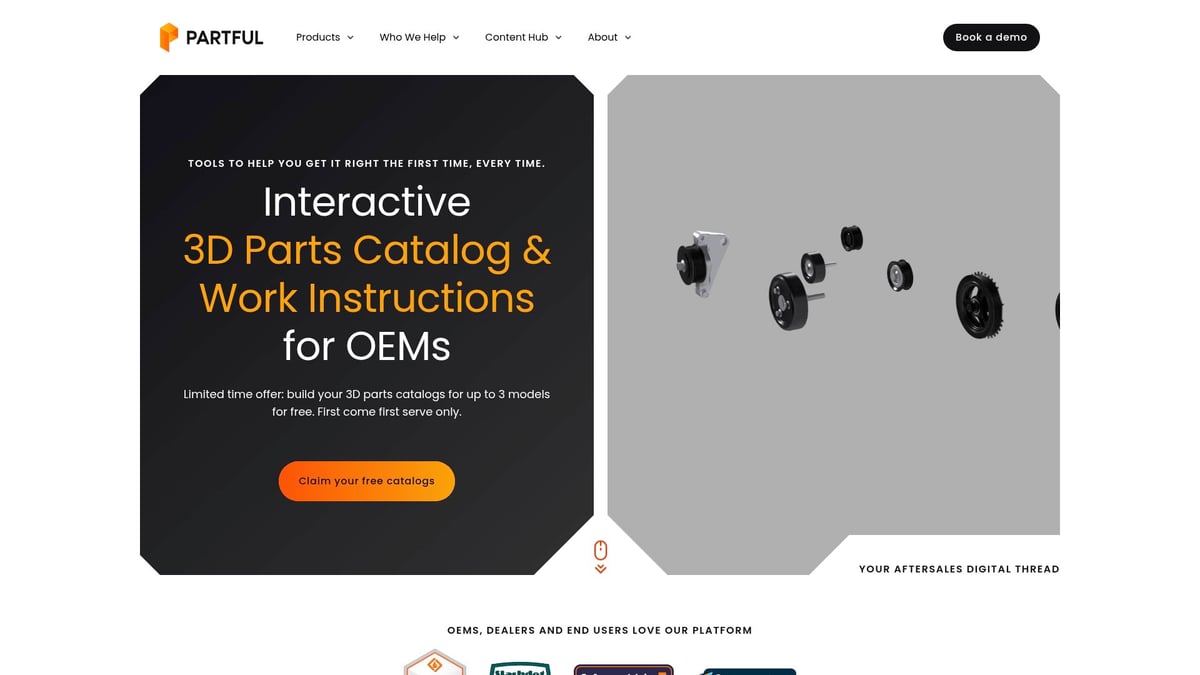 12 Inspiring SaaS Site Designs to Watch in 2025 - Partful