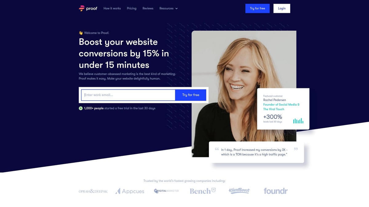 12 Inspiring SaaS Site Designs to Watch in 2025 - Proof