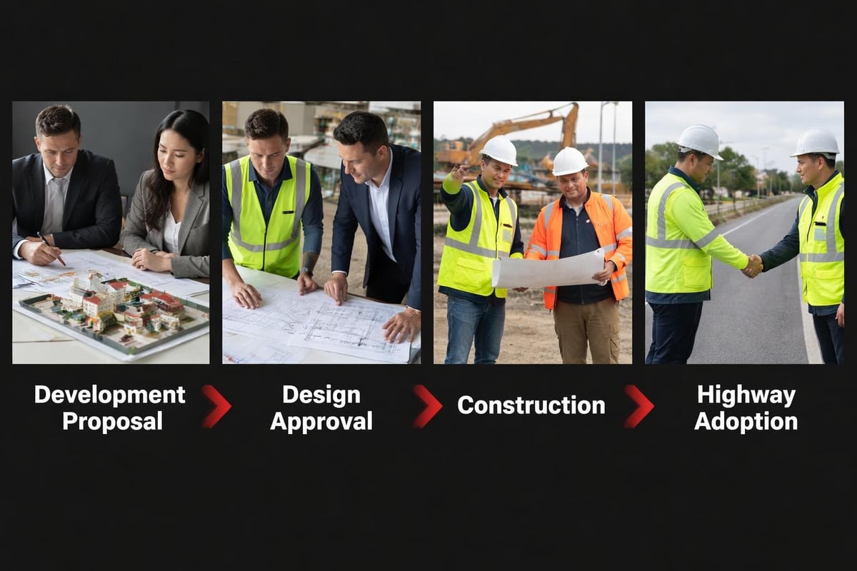 Section 278 agreement workflow