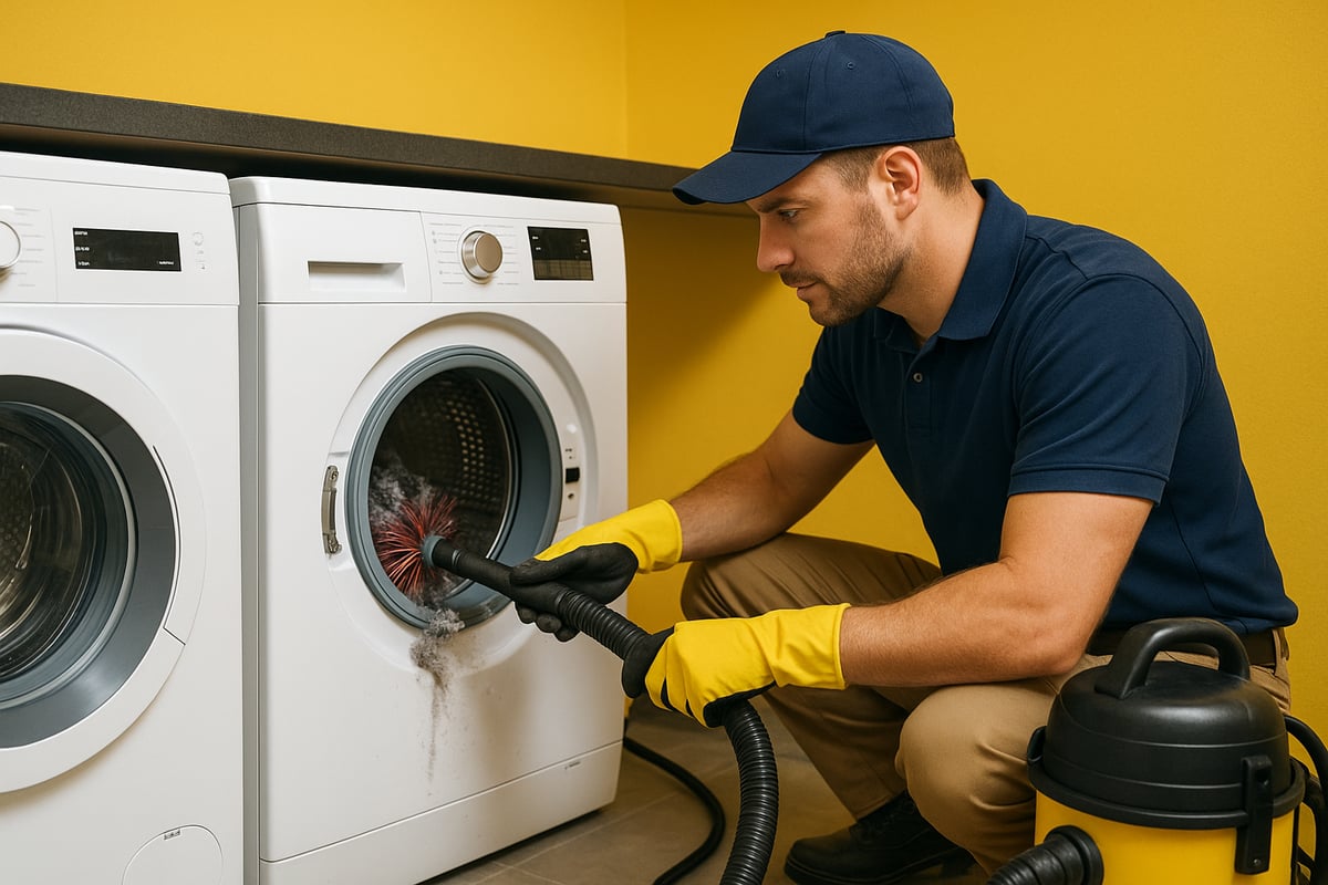 How Professional Dryer Vent Cleaning Services Work: Step-by-Step