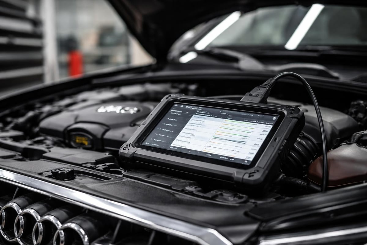 Audi diagnostic process