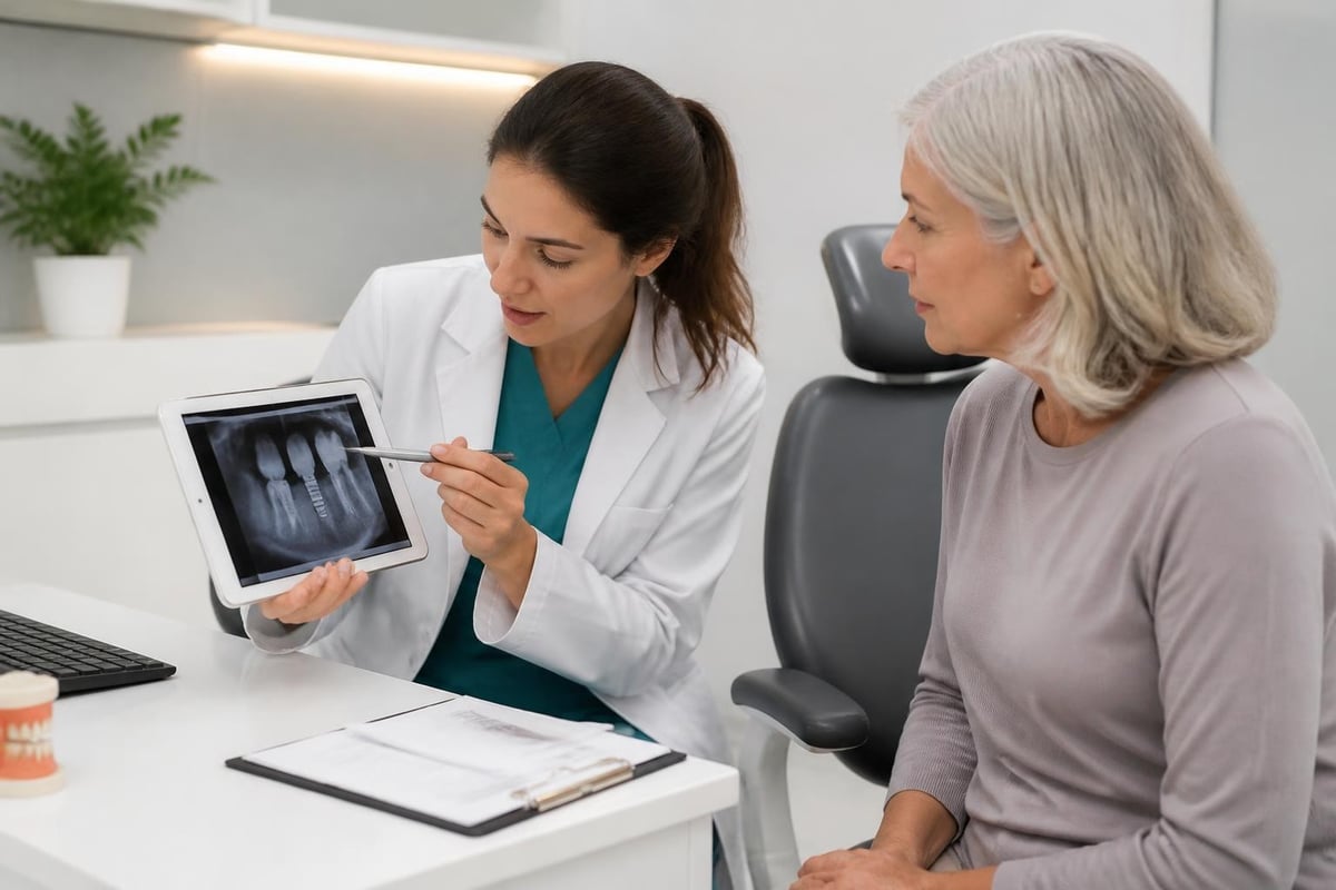 Same-day dental implant candidacy evaluation