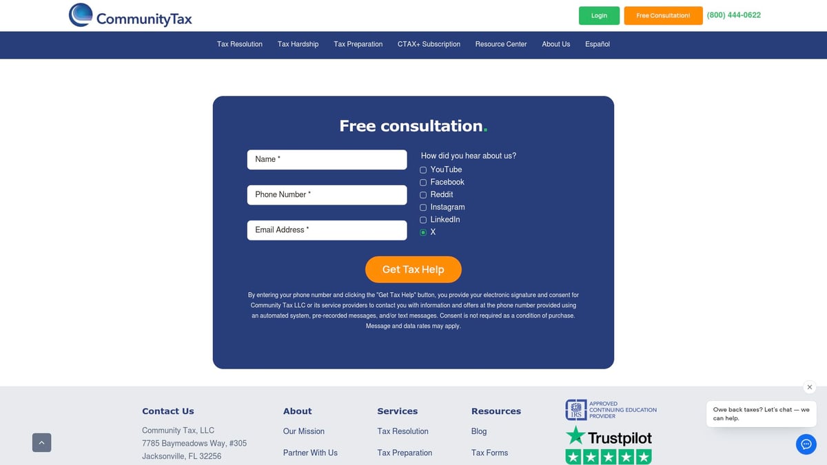 Top 9 Best Tax Relief Agencies to Trust in 2026 - Community Tax