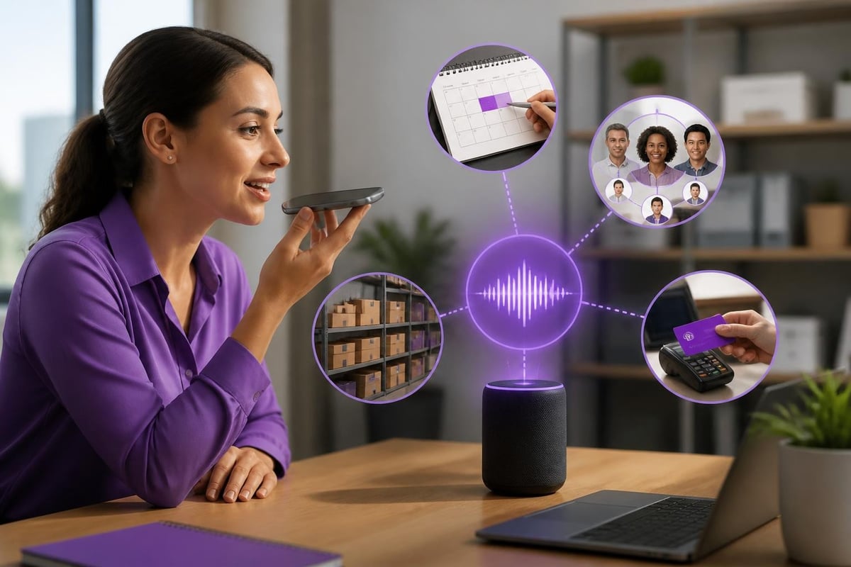 Voice assistant integration points