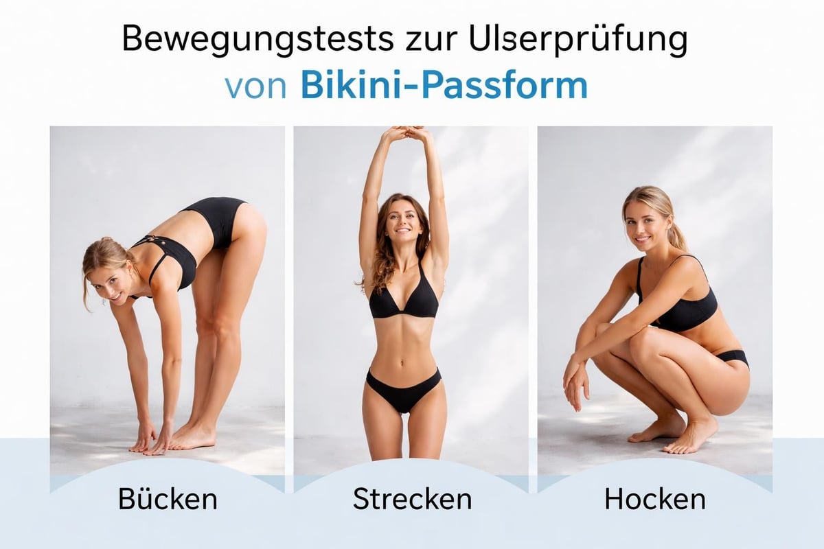 Bikini Passform Test