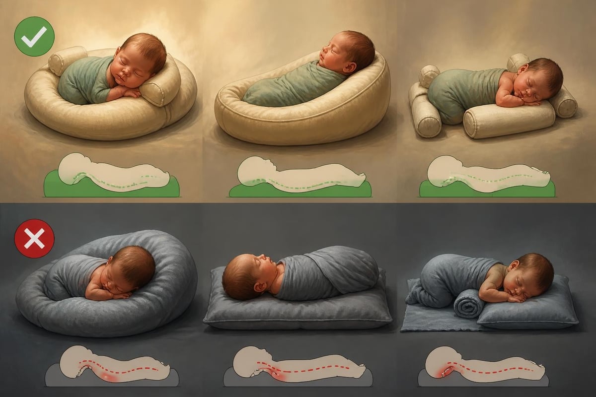Safe newborn positioning principles
