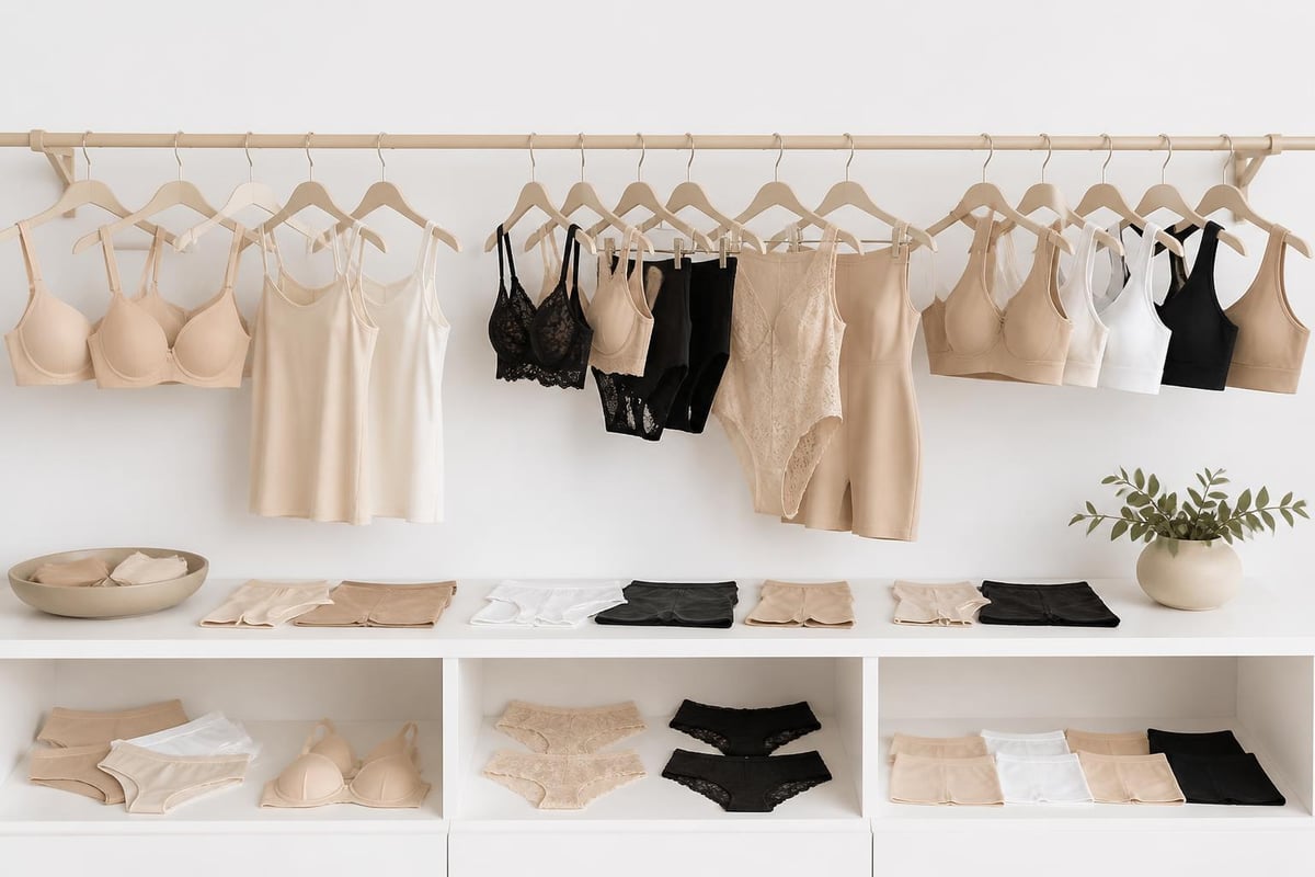 Capsule undergarment wardrobe