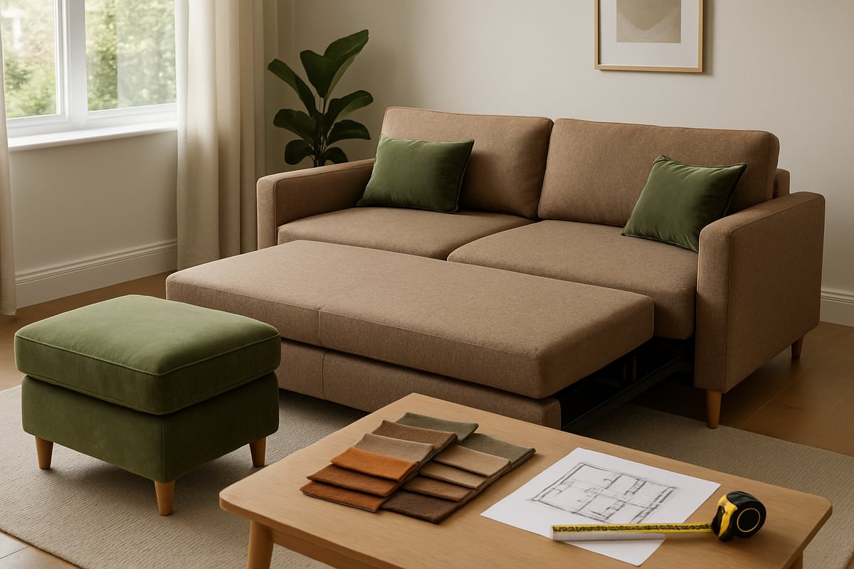 How to Choose the Perfect Sofa Bed and Ottoman in 2025