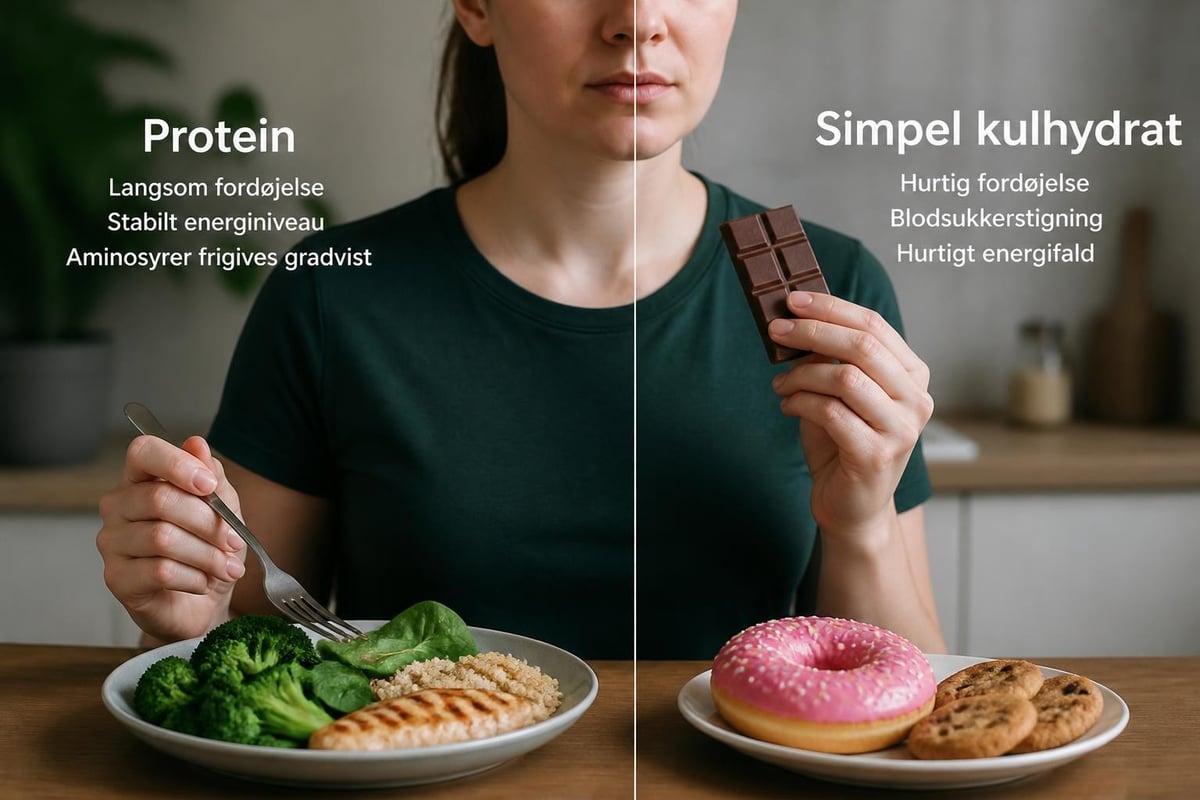 Protein fordøjelse og energifrigivelse