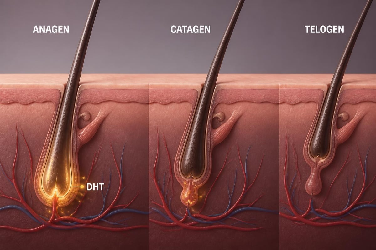 Facial hair follicle biology