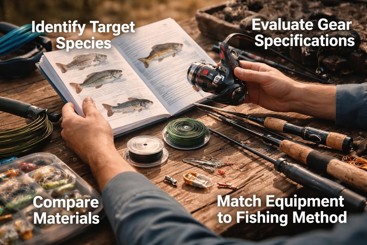 Fishing gear selection process