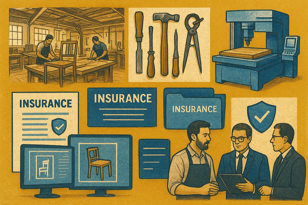 Types of Insurance Cover Essential for Bespoke Furniture Makers