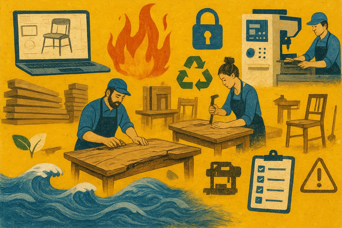 Understanding the Bespoke Furniture Making Industry: Risks & Challenges