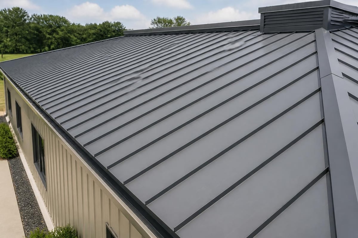 Metal roofing project quality verification