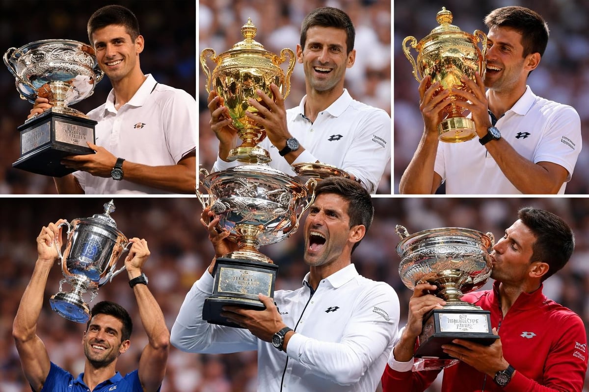 Tennis achievement timeline