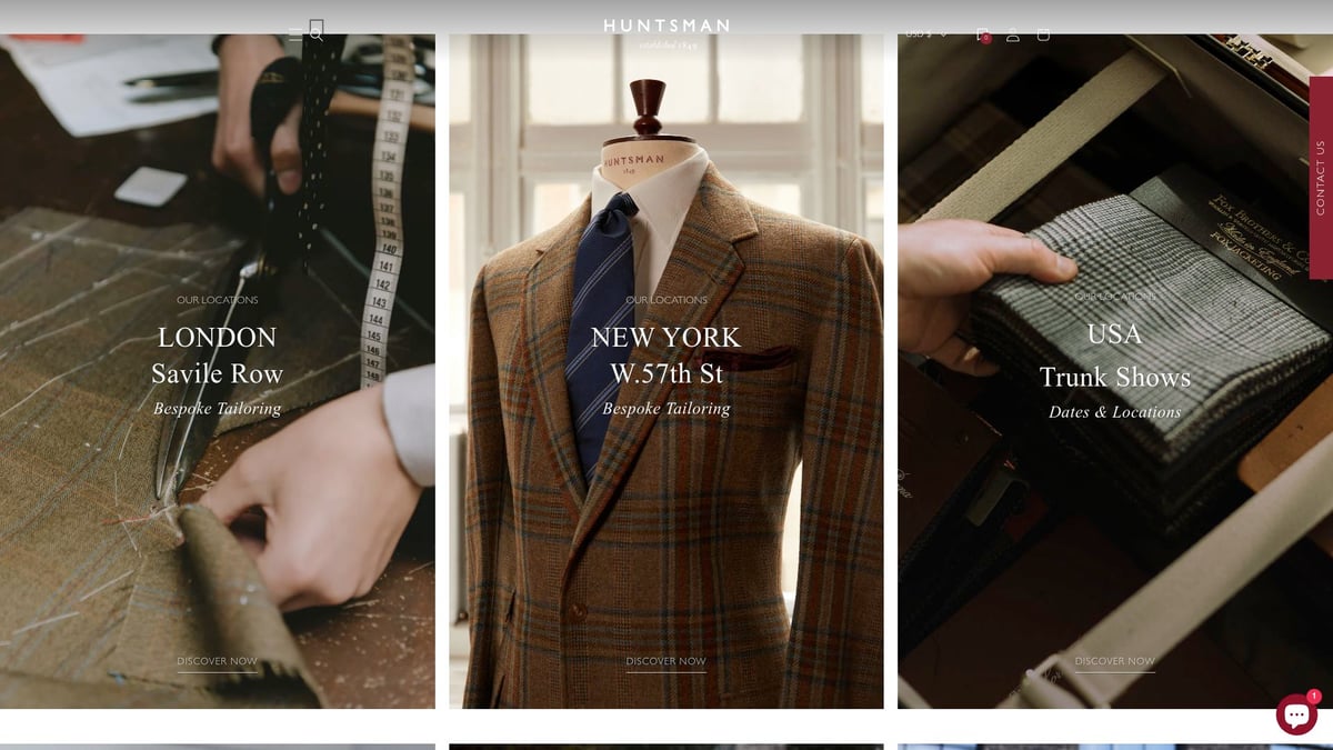 7 Best Tailor Near Me for Men Services to Try in 2026 - Huntsman – Savile Row, London