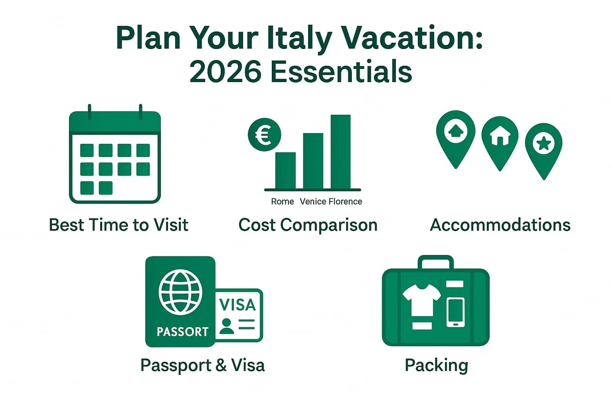 Planning Your Italy Vacation: Step-by-Step Essentials