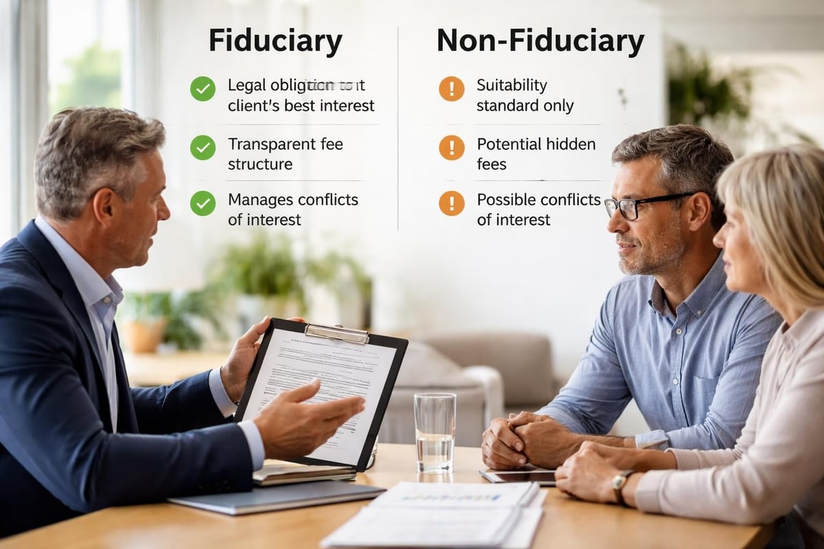 Fiduciary advisor responsibilities