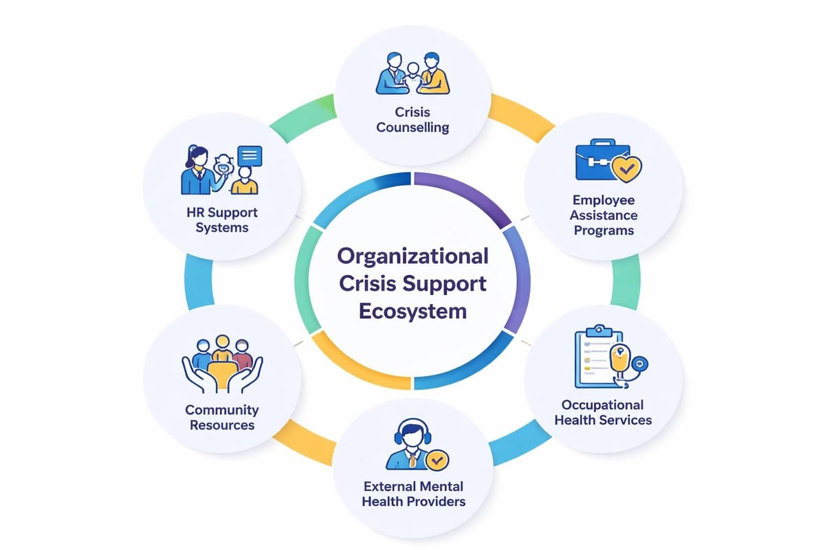 Workplace crisis support ecosystem