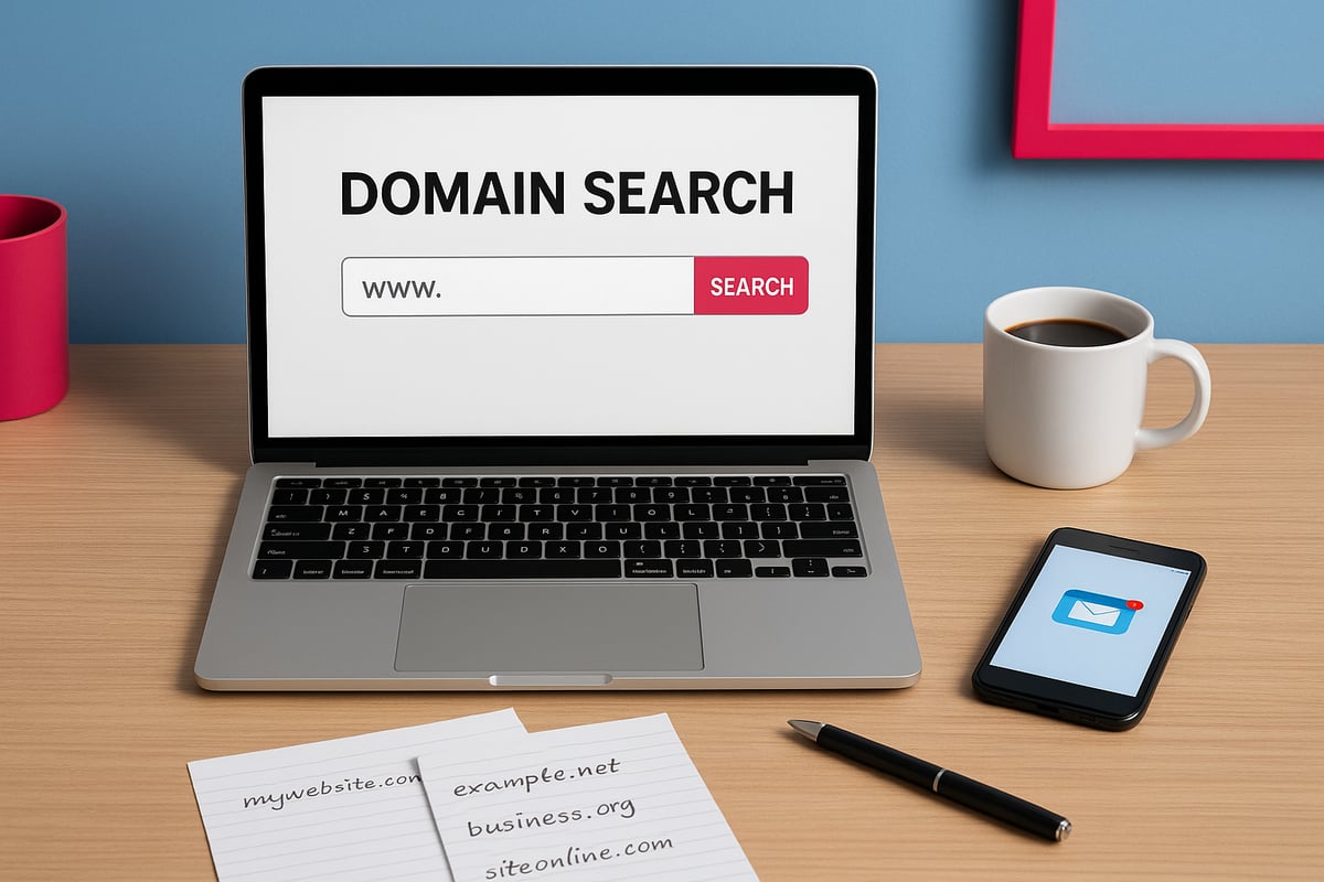 <span style="color:#3882DB;"><b>Schritt 1: Die Richtige Domain Auswählen Und Registrieren</b></span>