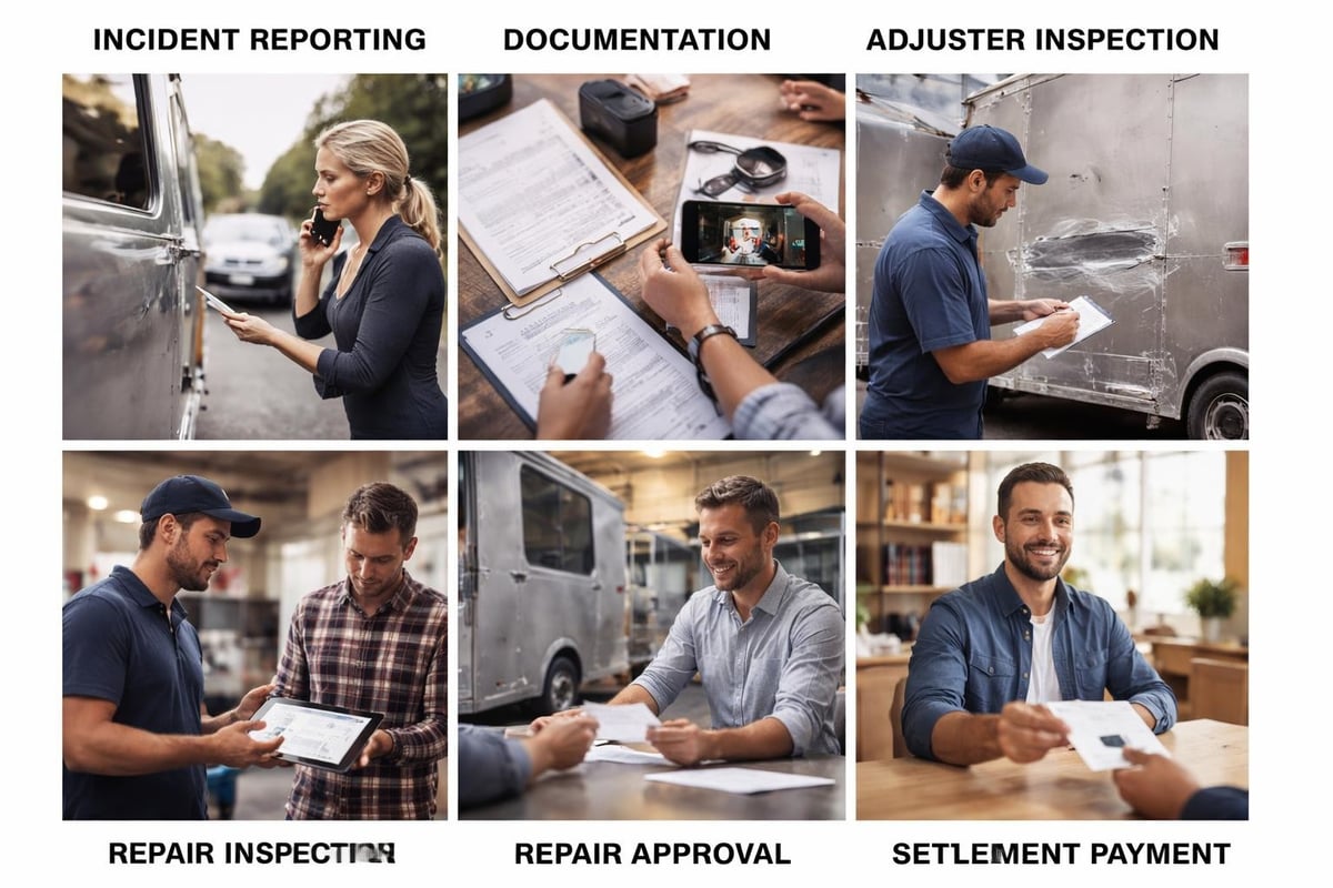 Insurance claim timeline