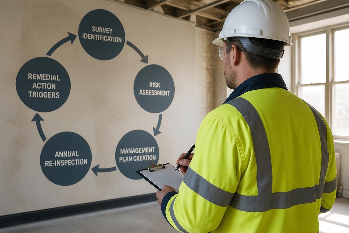 Asbestos management workflow