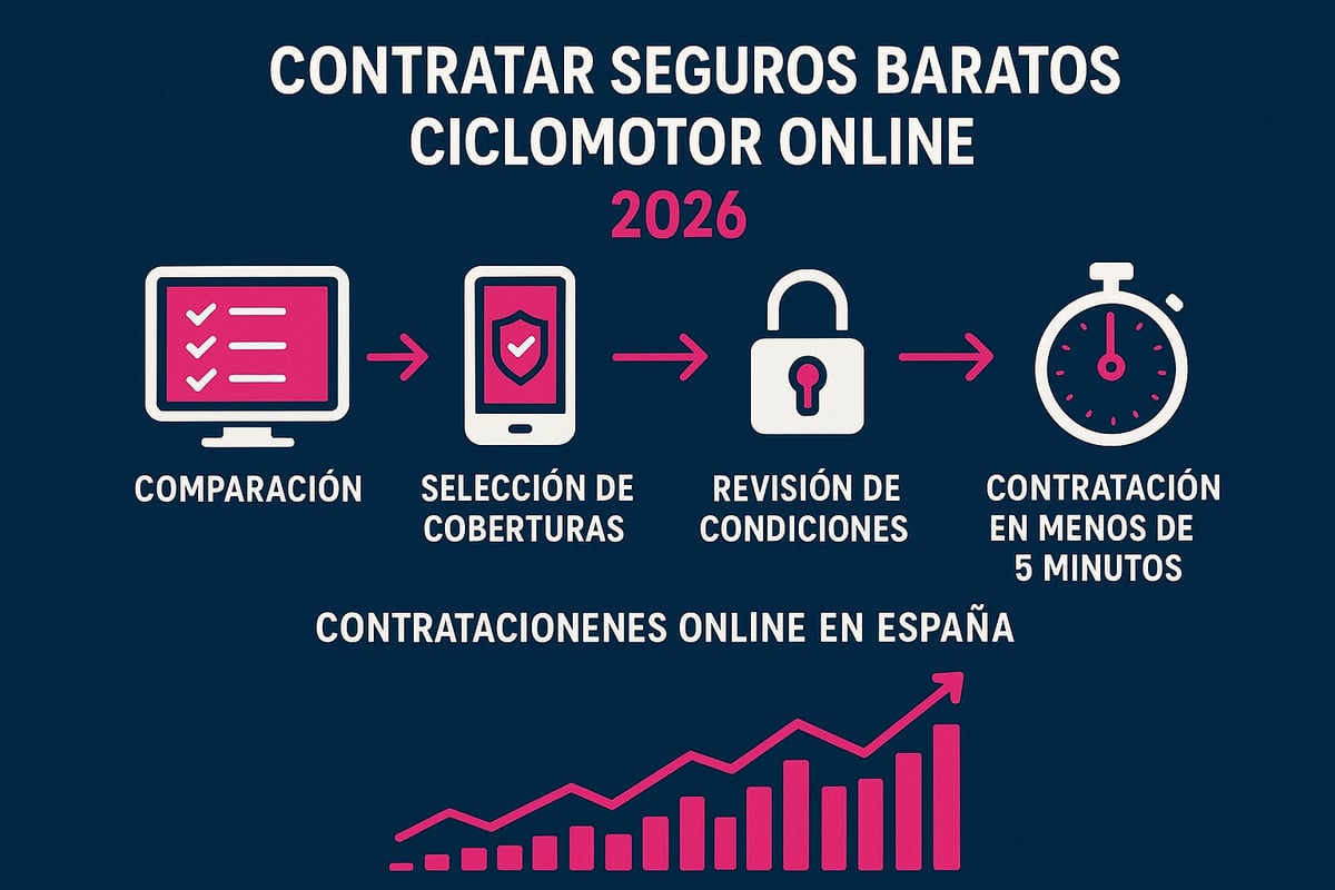 &iquest;Por Qu&eacute; Elegir un Seguro de Ciclomotor Online en 2026?
