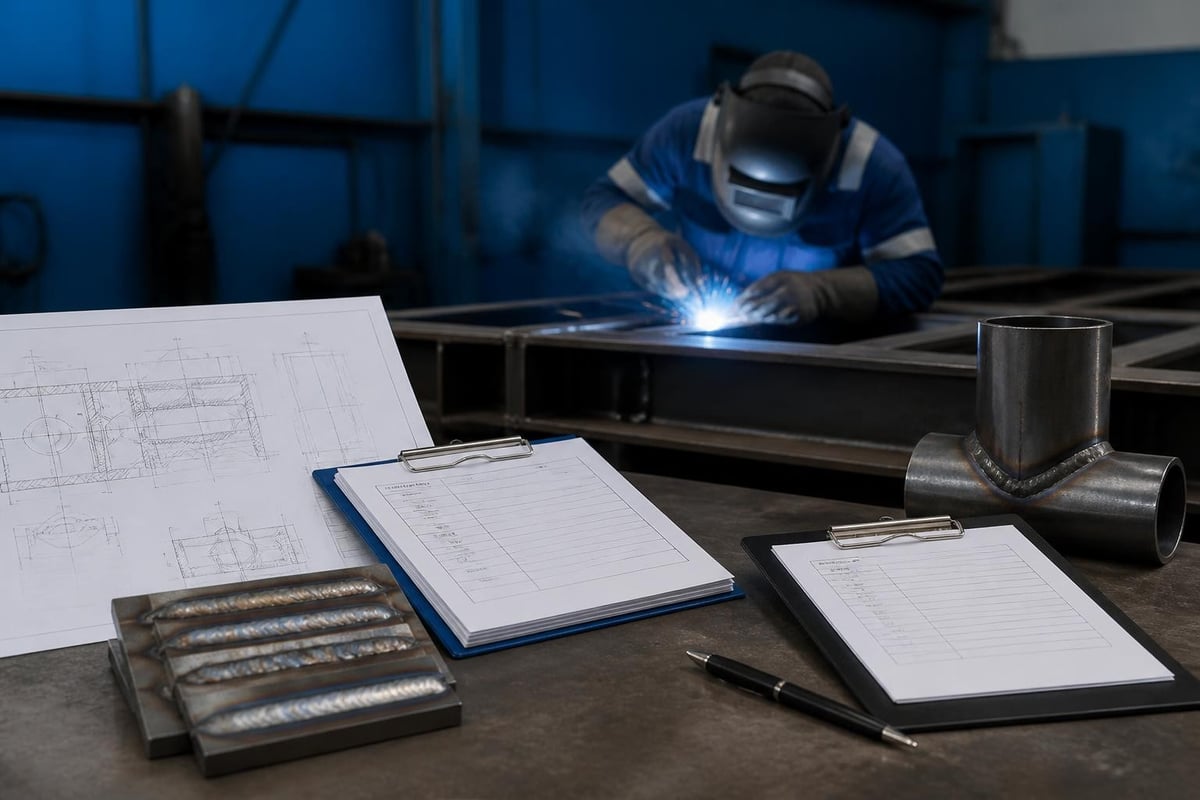 Welding documentation hierarchy