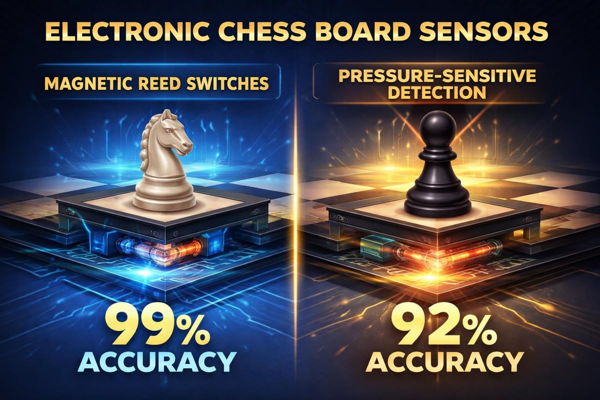 Electronic chess board technology comparison