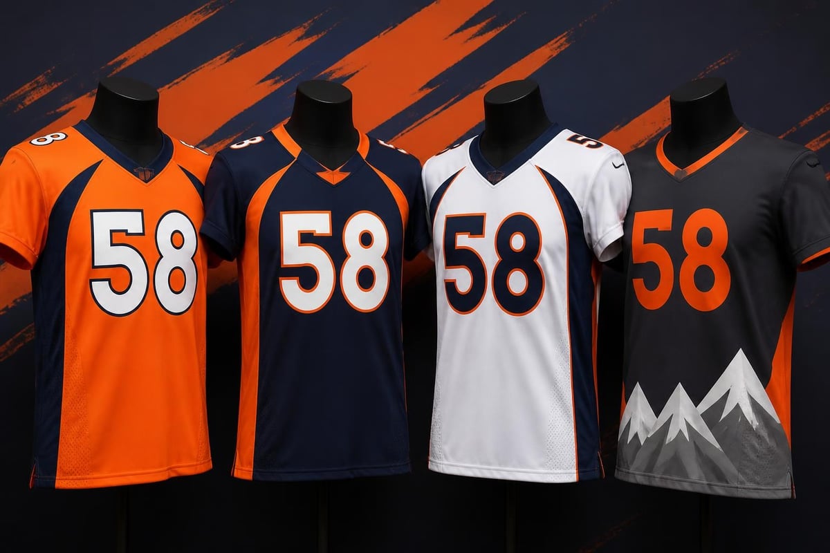 Denver Broncos uniform variations