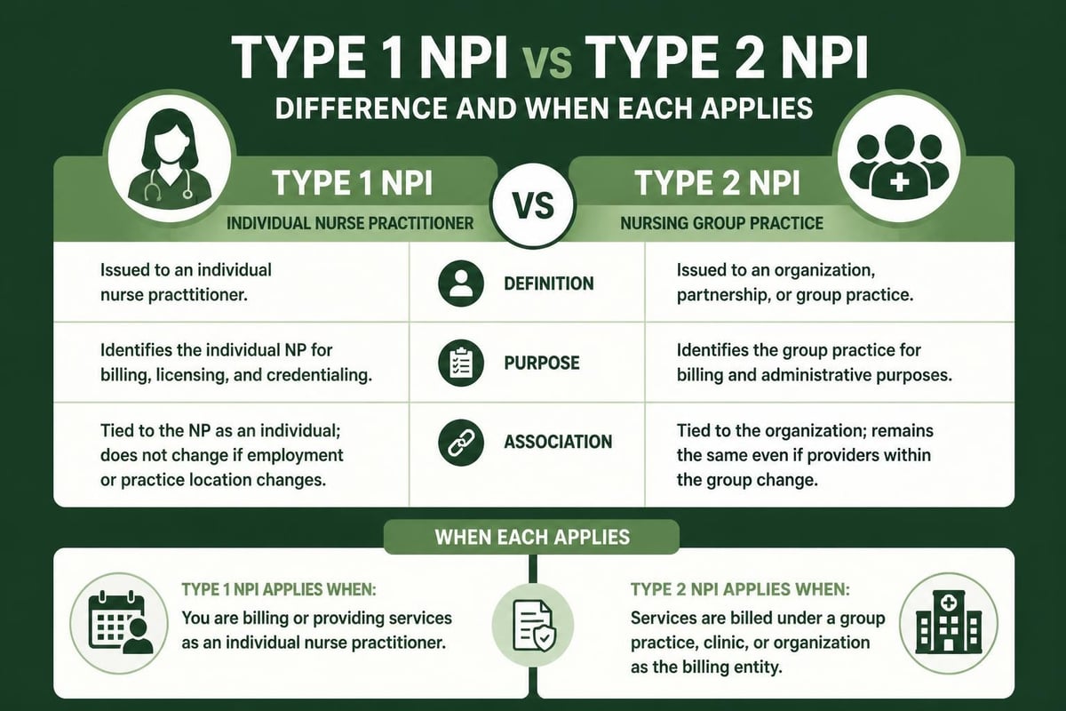 NPI types explained
