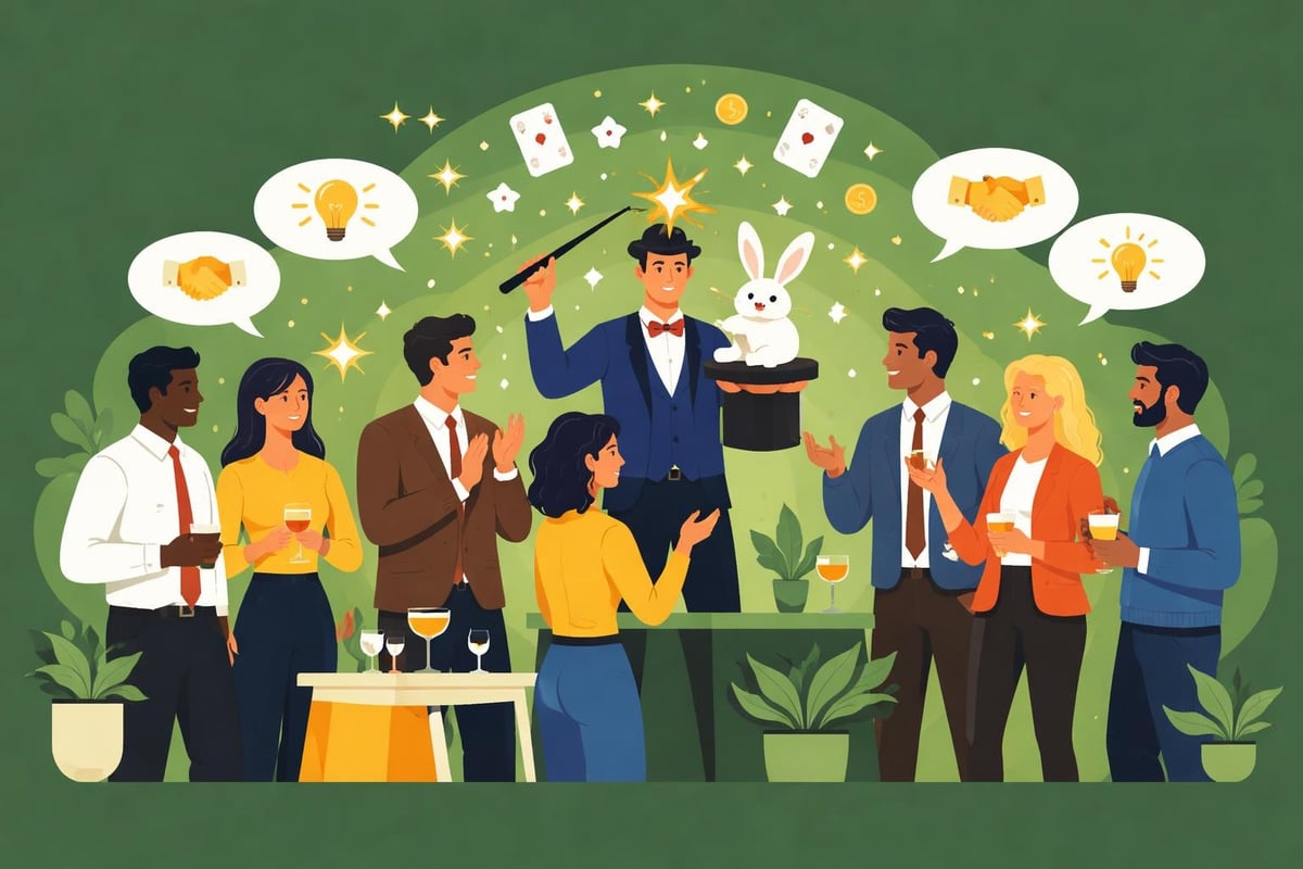 Networking durch Magie