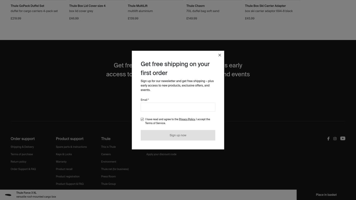 9 Produtos Carro Indispensáveis ​​​​Para 2025 - Thule Motion XT XL – Bagageira de Teto