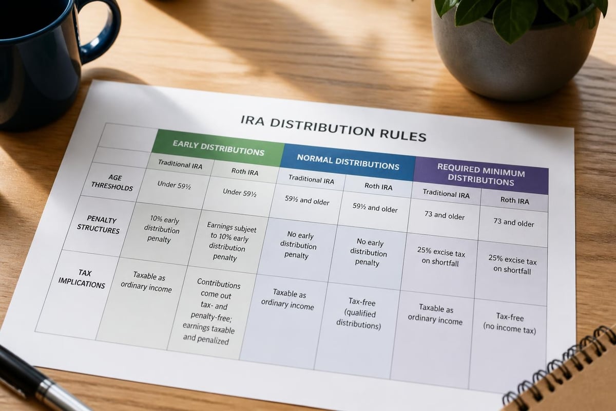IRA distribution types