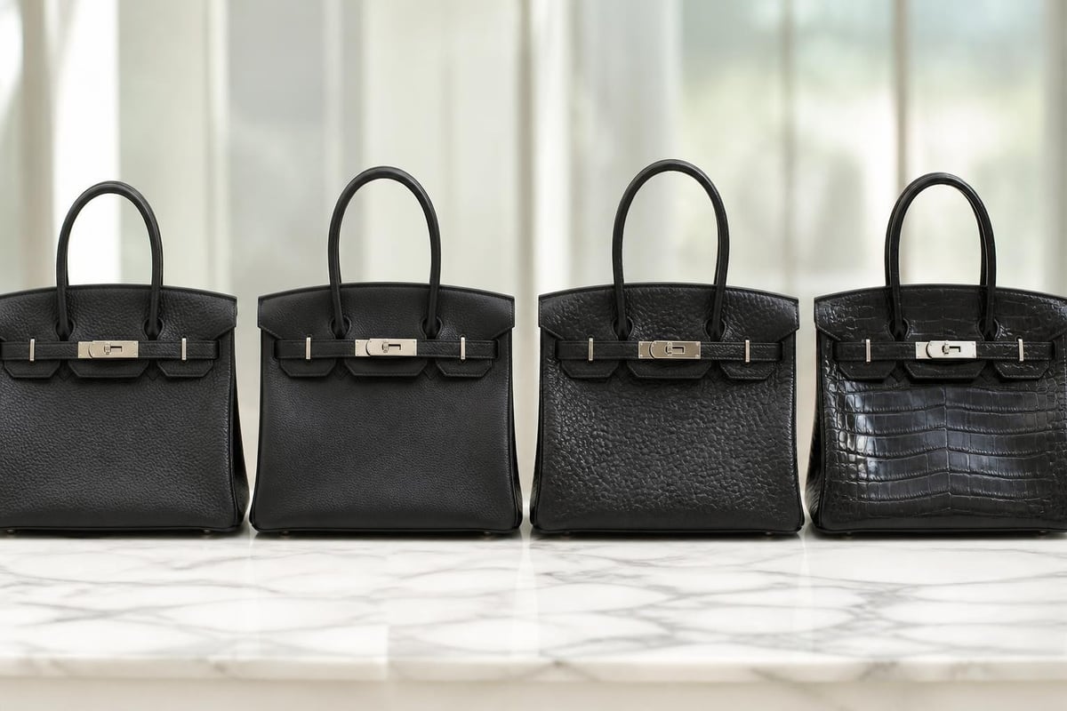 Birkin leather types