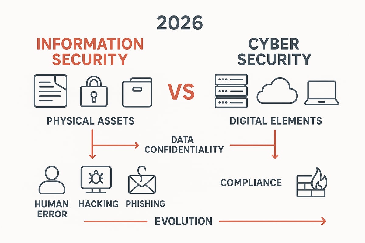 Defining Information Security and Cyber Security in 2026