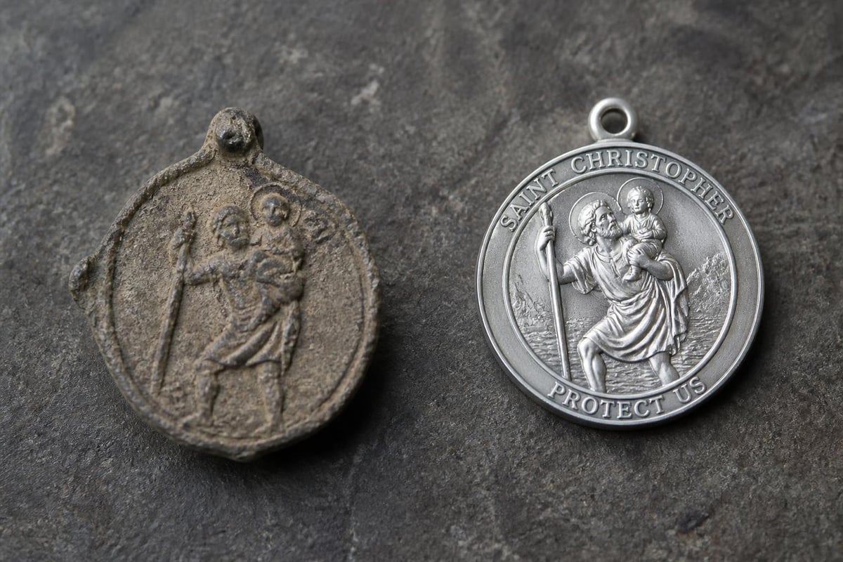 Medieval pilgrimage and St Christopher devotion