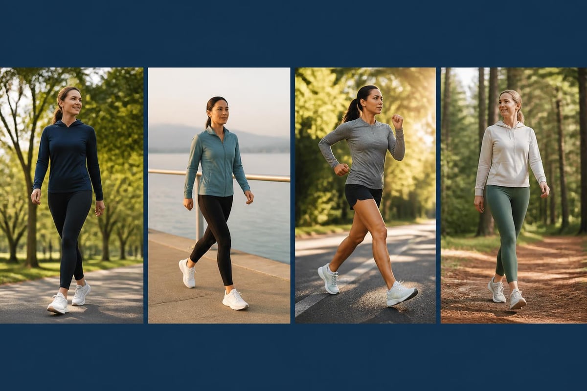 Walking marathon training zones