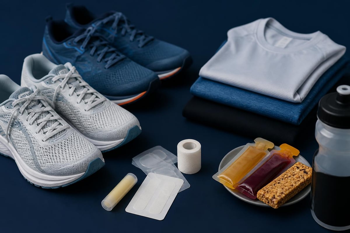 Walking marathon gear essentials
